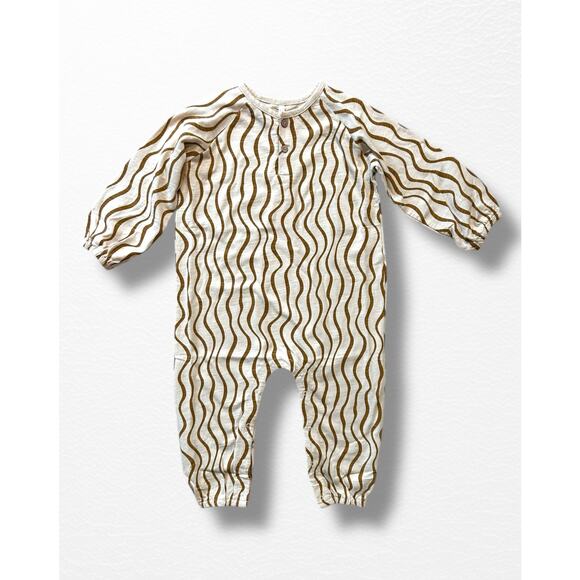 NWT Rylee + Cru Bubble Henley Jumpsuit, Size 2/3 - Picture 3 of 9